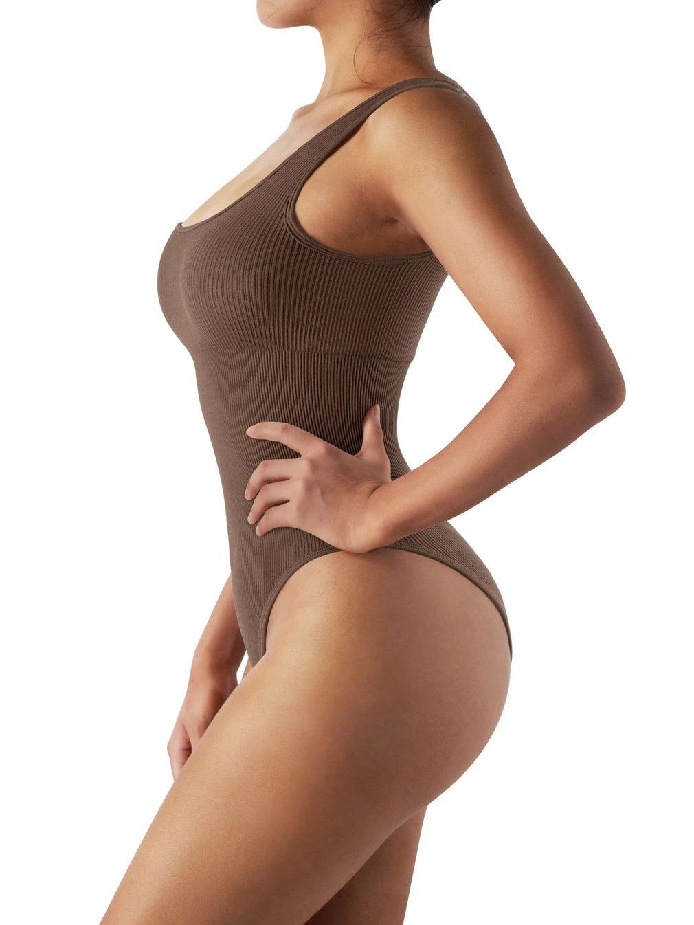 Snatching Ribbed Bodysuit